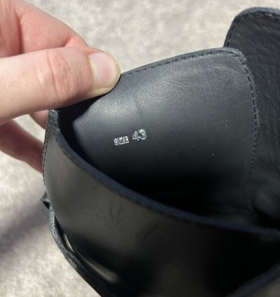 Amiri Leather Buckle Boot