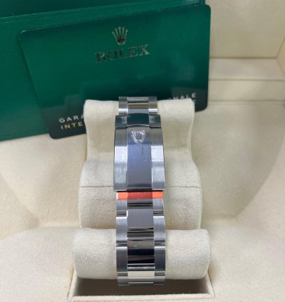 Rolex Sky-dweller 18k White Gold 42mm Blue Dial Steel Bracelet 326934
