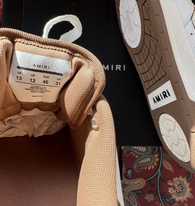 Amiri Logo Low-top Sneakers