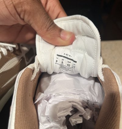 Amiri Low Skeleton Sneakers