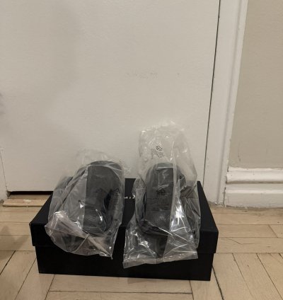 Amiri Lux Leather Slipper