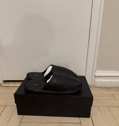 Amiri Lux Leather Slipper