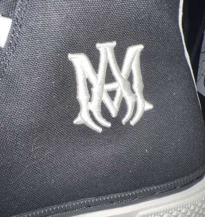 Amiri Ma Logo Court High Sneakers
