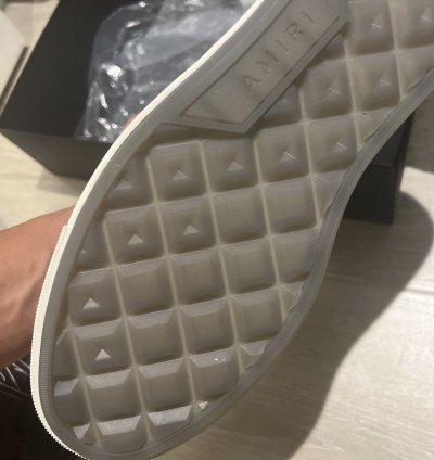 Amiri Ma Logo Court High Sneakers