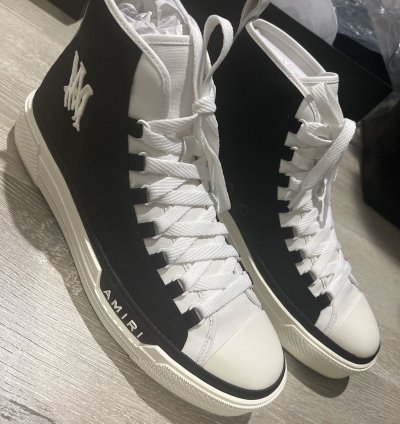 Amiri Ma Logo Court High Sneakers