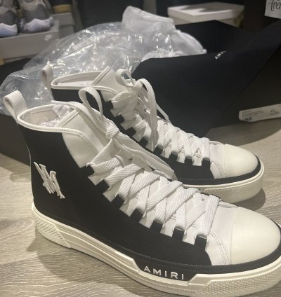 Amiri Ma Logo Court High Sneakers