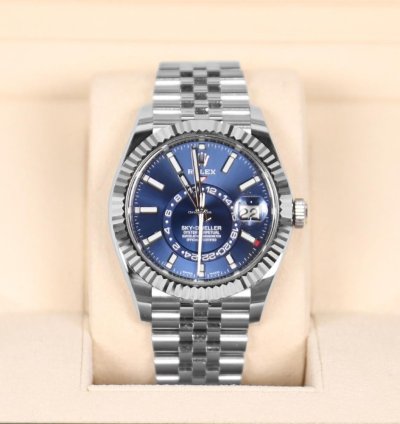 Rolex Sky-dweller 2022 Sky-dweller Blue Dial Jubilee 326934 new Full Set