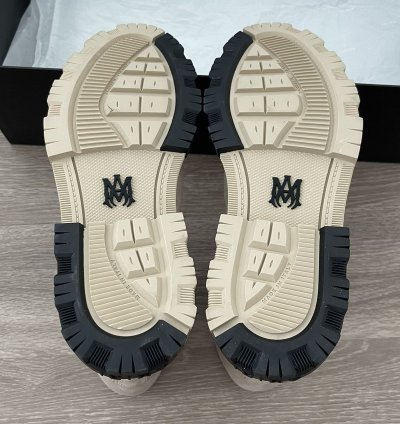 Amiri Ma Logo Military Combat Boot
