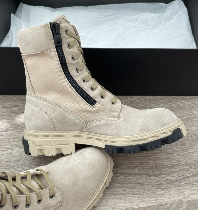 Amiri Ma Logo Military Combat Boot