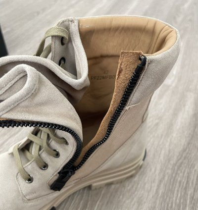 Amiri Ma Logo Military Combat Boot