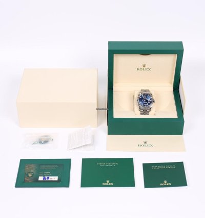 Rolex Sky-dweller 2022 Sky-dweller Blue Dial Jubilee 326934 new Full Set