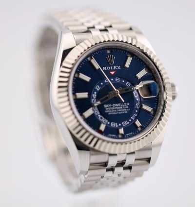 Rolex Sky-dweller 2022 Skydweller Stainless Steel Blue Jubilee 326934