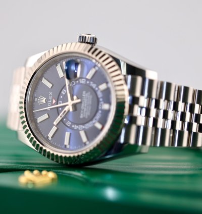 Rolex Sky-dweller 2022 Skydweller Stainless Steel Blue Jubilee 326934