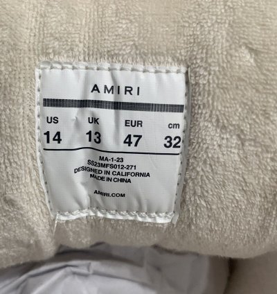 Amiri Ma-1 Off White Sneakers