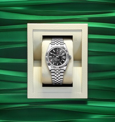 Rolex Sky-dweller 2024 Sky-dweller Black Dial Jubilee Full Set 336934