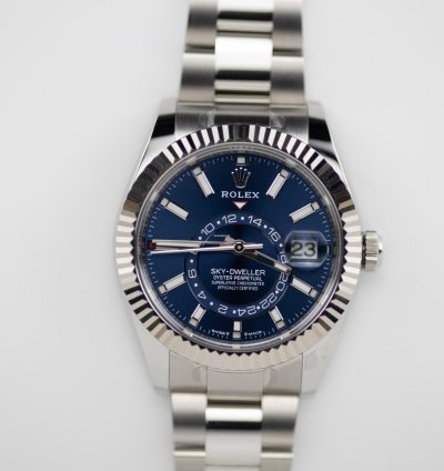 Rolex Sky-dweller 2024 Skydweller Stainless Steel Blue 336934