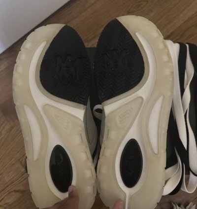 Amiri Ma-1 White And Black Sneaker