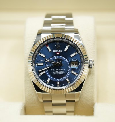 Rolex Sky-dweller 2024 Steel Sky-dweller Blue Dial Unworn Box And Papers 336934