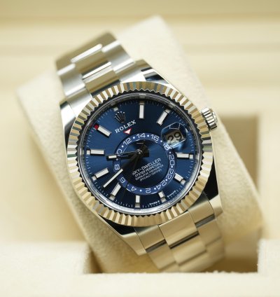 Rolex Sky-dweller 2024 Steel Sky-dweller Blue Dial Unworn Box And Papers 336934