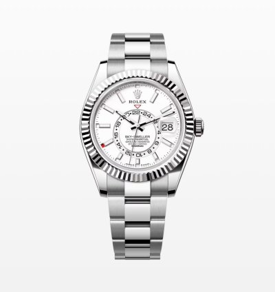 Rolex Sky-dweller 2024 Steel Sky-dweller White Dial Unworn Box And Papers 336934