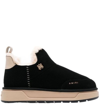 Amiri Malibu Shearling Ankle Boots