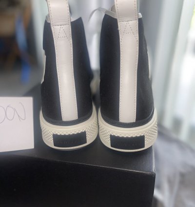 Amiri Men Black Court High-top Sneakers
