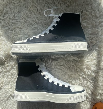 Amiri Men Black Court High-top Sneakers