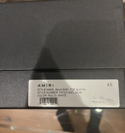 Amiri Mr Porter Skel Slip Ons