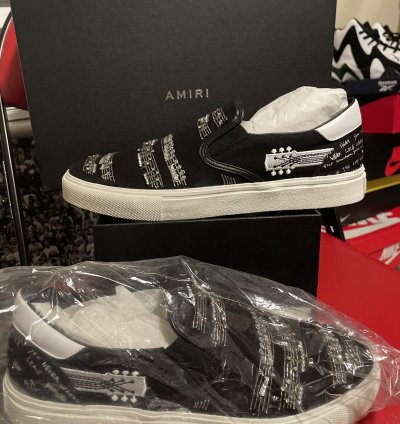 Amiri Music Note Slip On - Rare