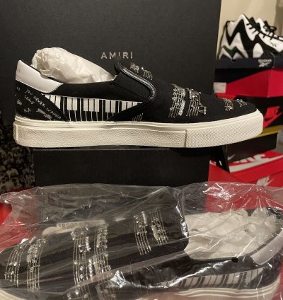 Amiri Music Note Slip On - Rare