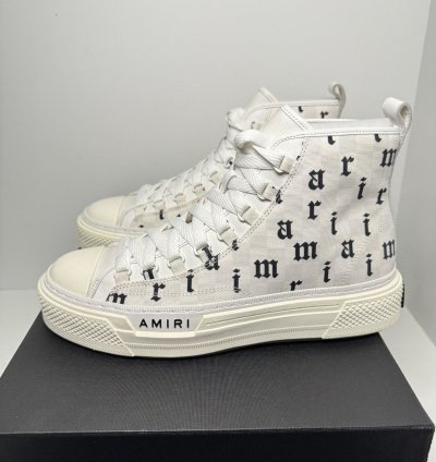 Amiri Old English Court High White Black