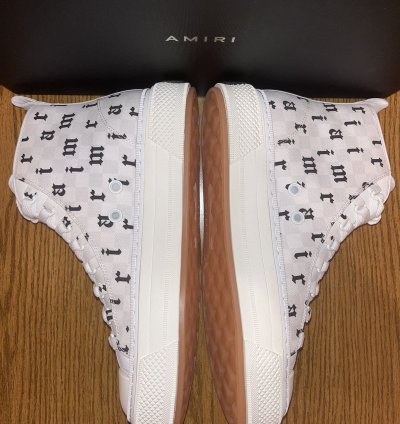 Amiri Old English Court High-top Sneaker