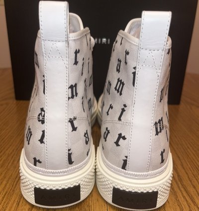 Amiri Old English Court High-top Sneaker
