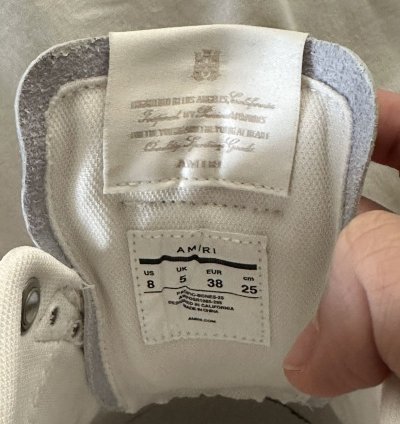 Amiri Pacific Bones Sneaker
