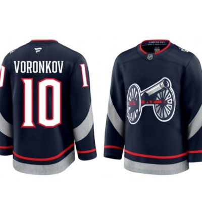 Mens Dmitri Voronkov Jersey 10 Columbus Blue Jackets 2025 Stadium Series