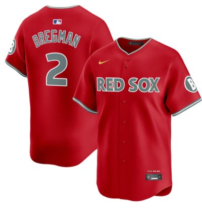 Alex Bregman Jersey 2 Boston Red Sox 2025 City Connect Vapor Premier Limited Stitched Red