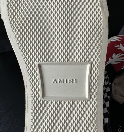 Amiri Patchwork Palm Slip-on Sneakers