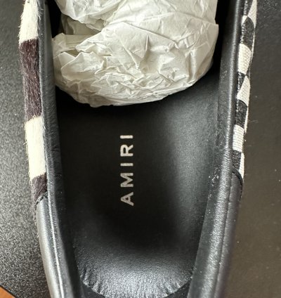 Amiri Patchwork Palm Slip-on Sneakers