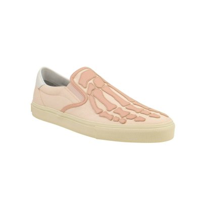 Amiri Pink Skeleton Slip-ons Size 42