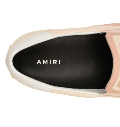 Amiri Pink Skeleton Slip-ons Size 42