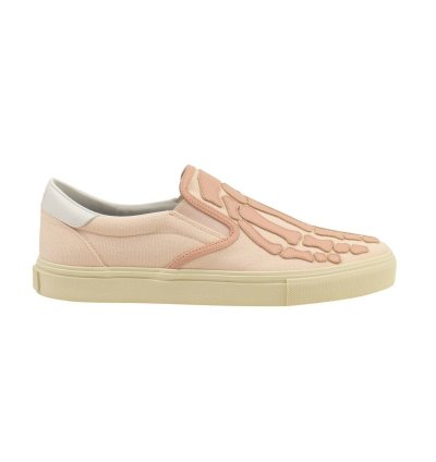 Amiri Pink Skeleton Slip-ons Size 42