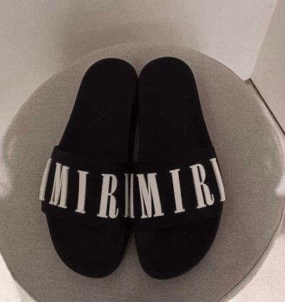 Amiri Poolslide Black