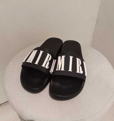Amiri Poolslide Black