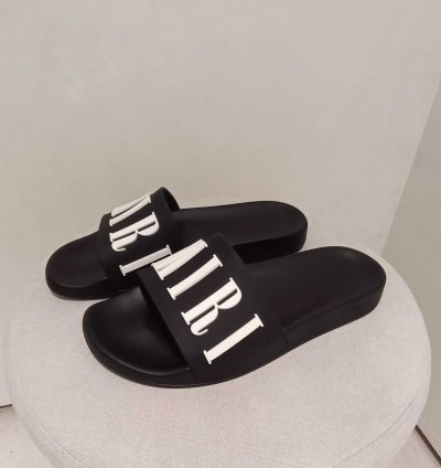 Amiri Poolslide Black