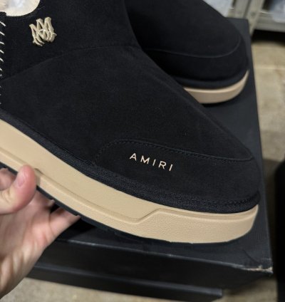 Amiri Shearling Lined Malibu Boots New 810