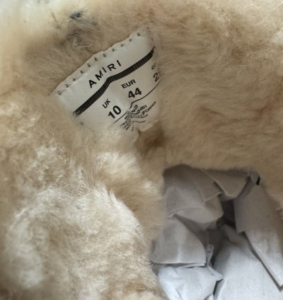 Amiri Shearling Lined Malibu Boots New 810