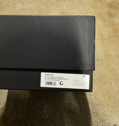 Amiri Shearling Lined Malibu Boots New 810