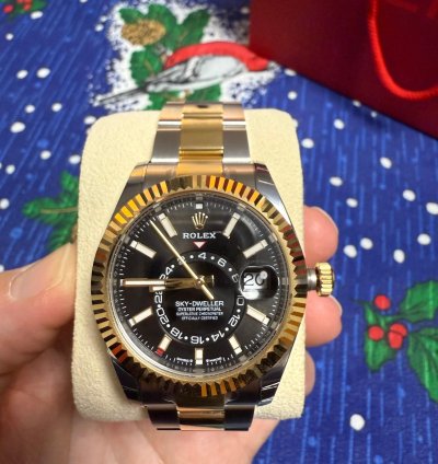 Rolex Sky-dweller 326933 Automatic 2024 Gold Steel Like New Unworn