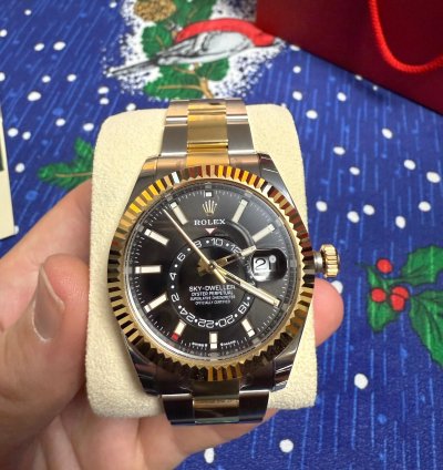 Rolex Sky-dweller 326933 Automatic 2024 Gold Steel Like New Unworn