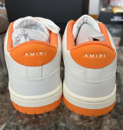 Amiri Skel Bone Low Top Sneakers
